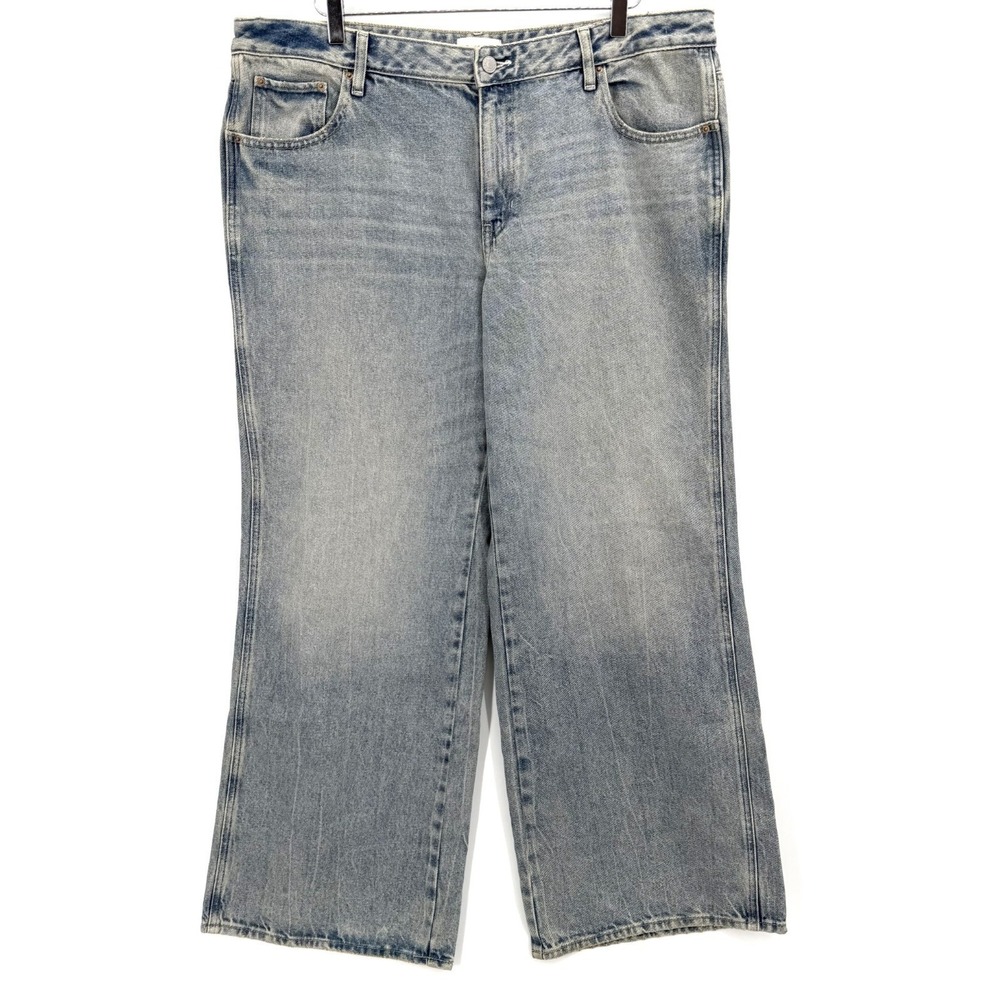 PacSun Casey Low Rise Baggy Jeans Size 33 Wide Leg 100% Cotton Denim Y2K Skater